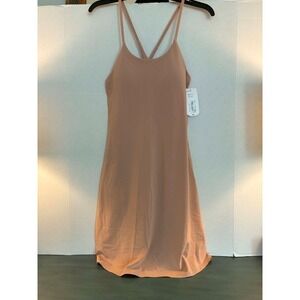 Xersion Strappy Exercise Dress Warm  XS Adjustable Straps Removable‎ Cups